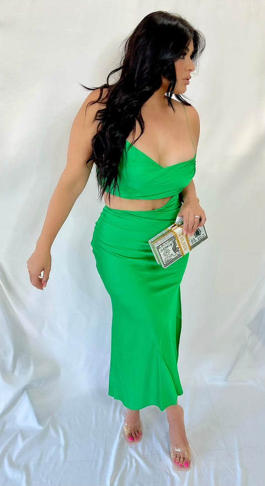Calle Ocho Green Dress